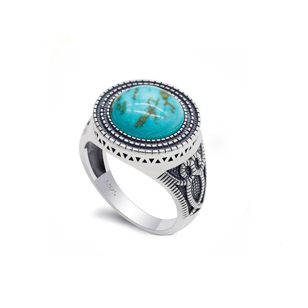 Bague Turquoise Homme | Chevalières Vintage