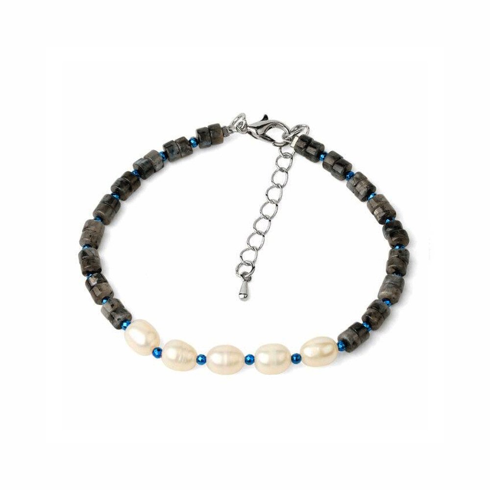 Bracelet Perles Labradorite "Kafia"