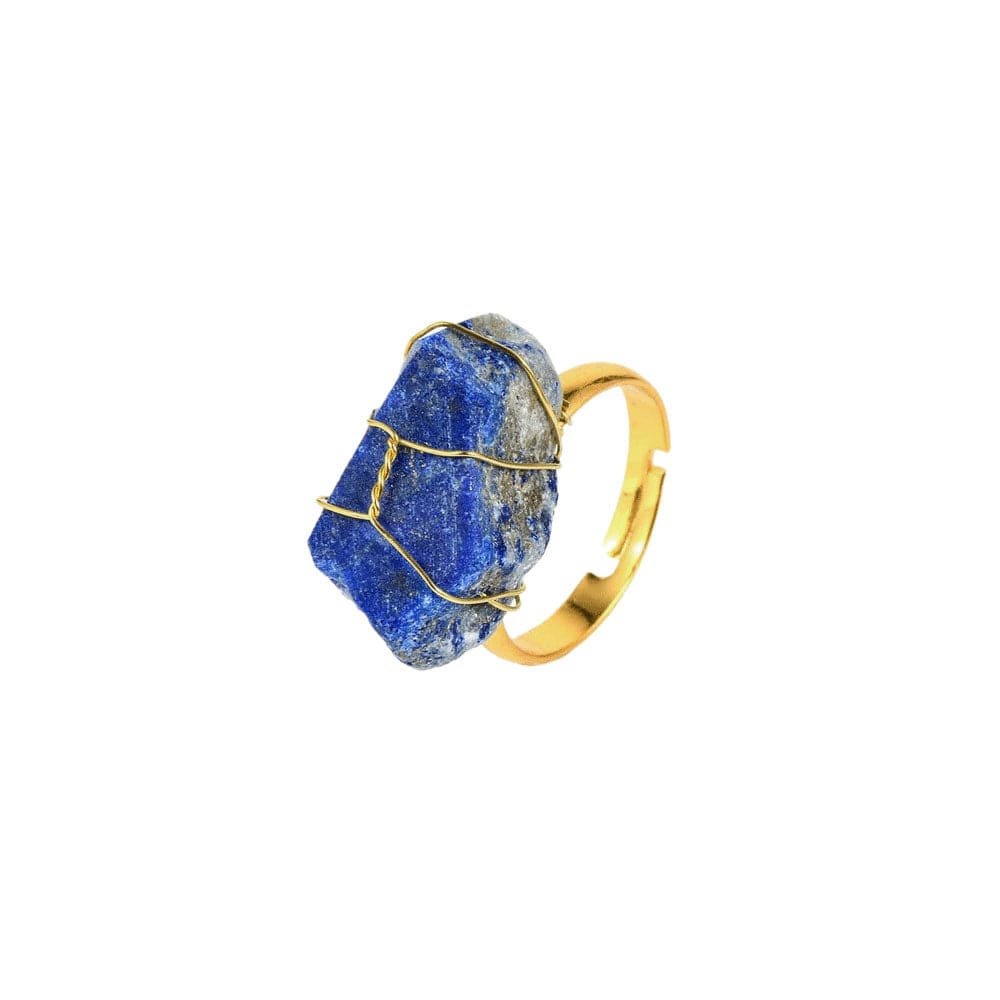 Bague Pierre Lapis Lazuli "Gisele"