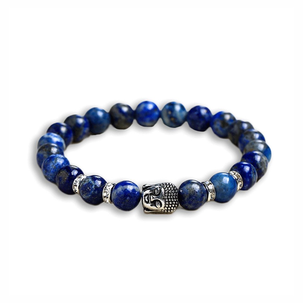 Bracelet Lapis Lazuli Bouddha &quot;Haya&quot;