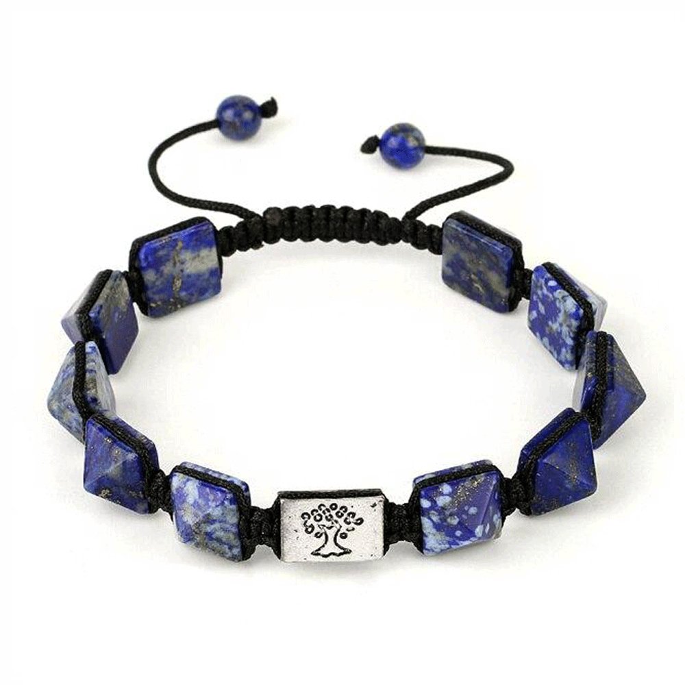 Bracelet Perle Lapis Lazuli &quot;Saphire&quot;