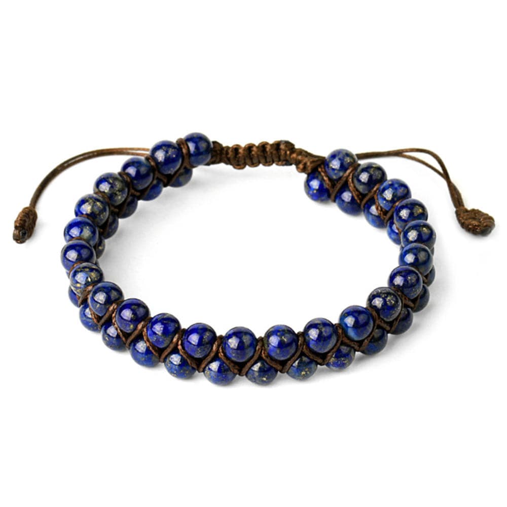 Bracelet Perles Lapis Lazuli &quot;Alicia&quot;
