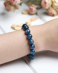 Bracelet Perles Naturelles Cyanite