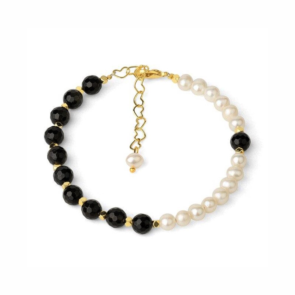 Bracelet Perles Onyx "Tale"