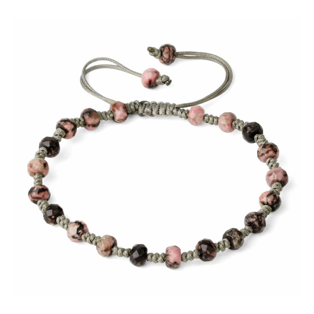 Bracelet Perles Rhodonite "Maelie"