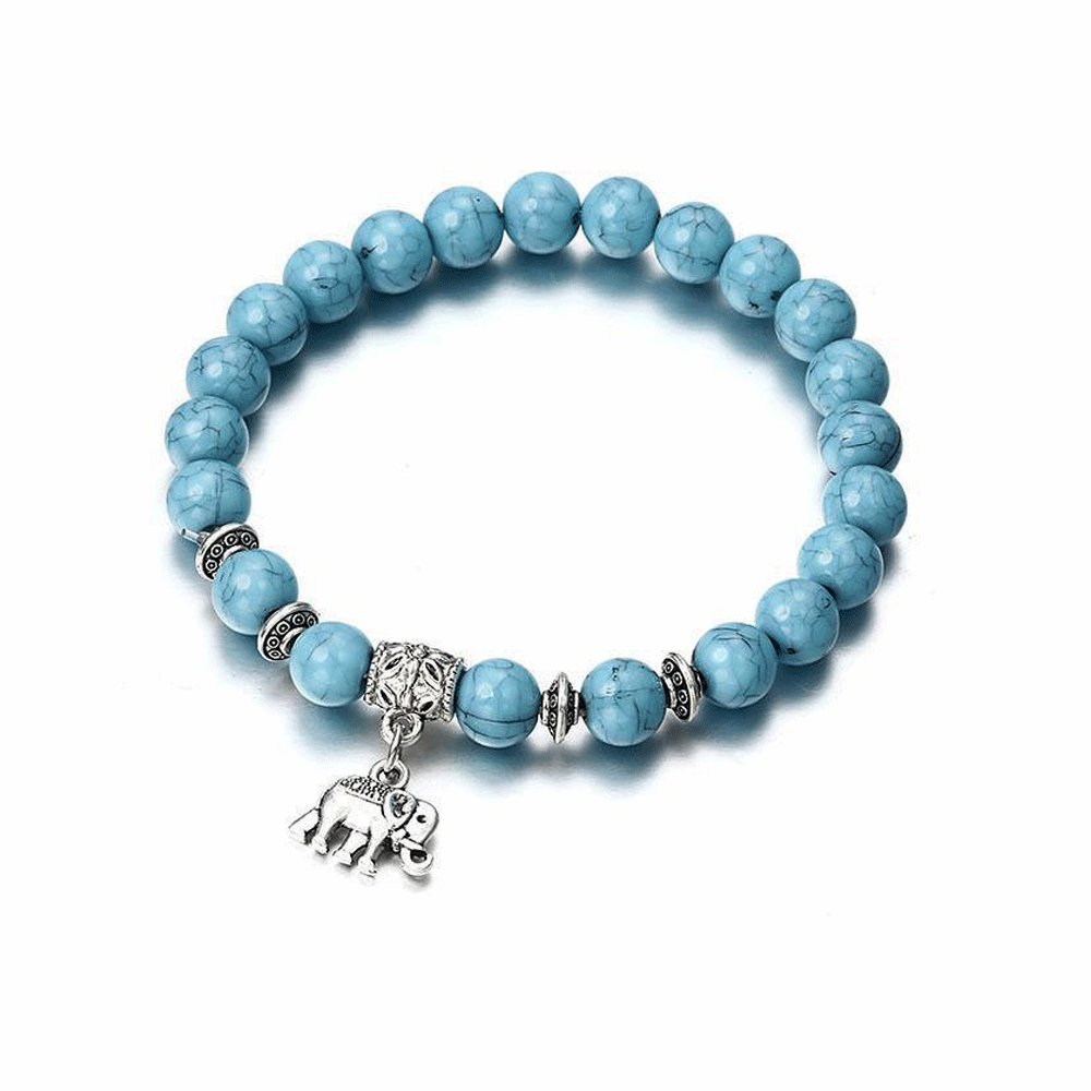 Bracelet Perles Turquoise "Anouk"