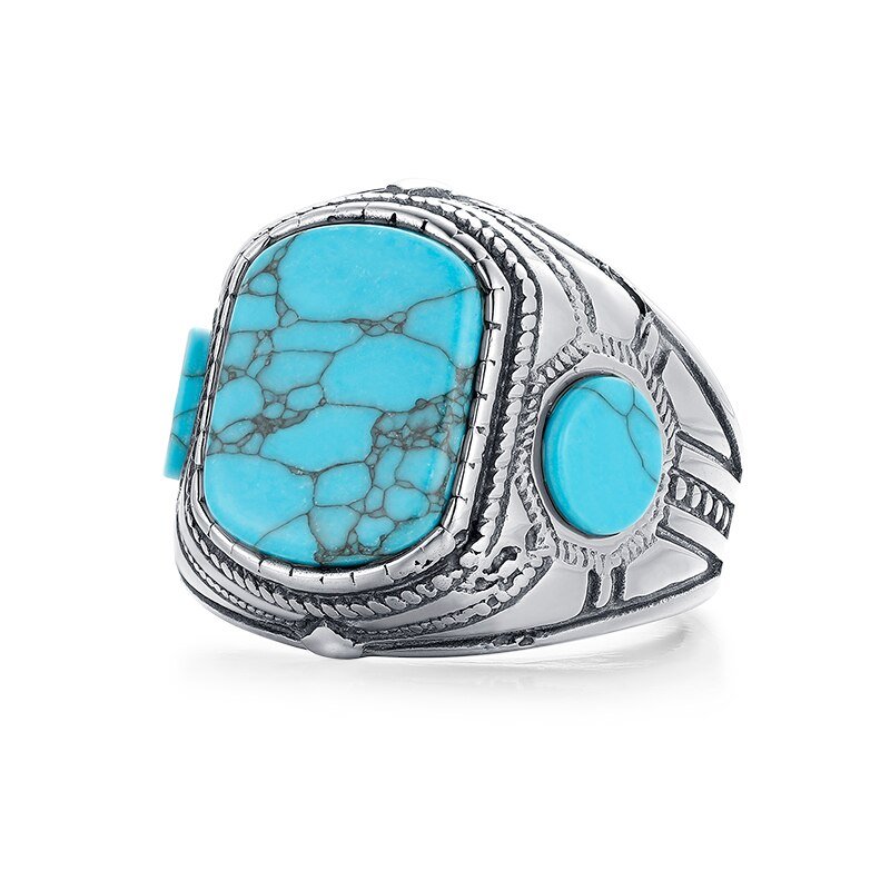 Chevalière Turquoise 