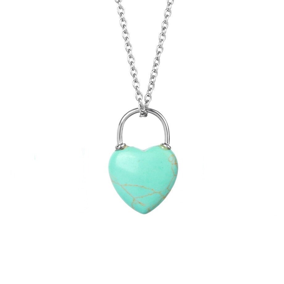 Collier Pierre Turquoise "Justine"