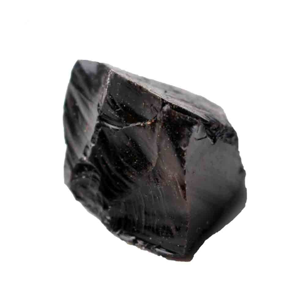 Pierre Brute Obsidienne Noire
